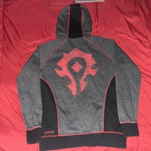 Vintage Y2K JINX Horde Cyber Goth Grunge Zip Hoodie Small